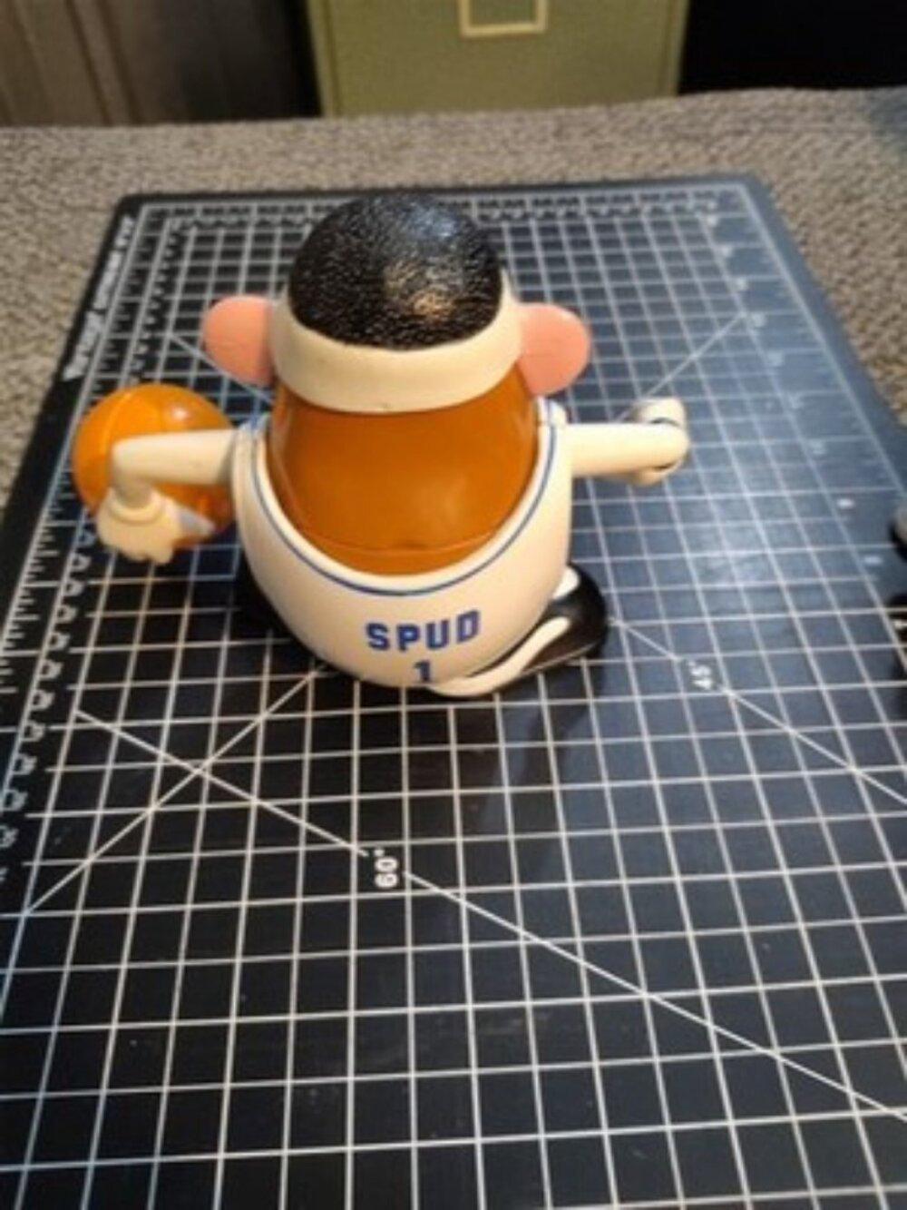 Vintage Duke University ⁿpppMr Potato Head Spud Toy Figure 5” - Picture 3 of 6